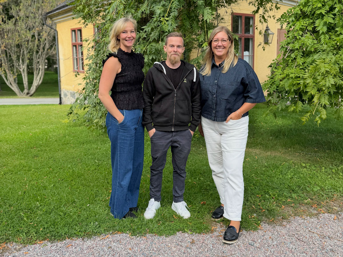 From left to right: Inka Mero (Managing Partner Voima Ventures), Emil Romanus (CEO and Founder Farang), and Jenny Engerfelt (Partner Voima Ventures).